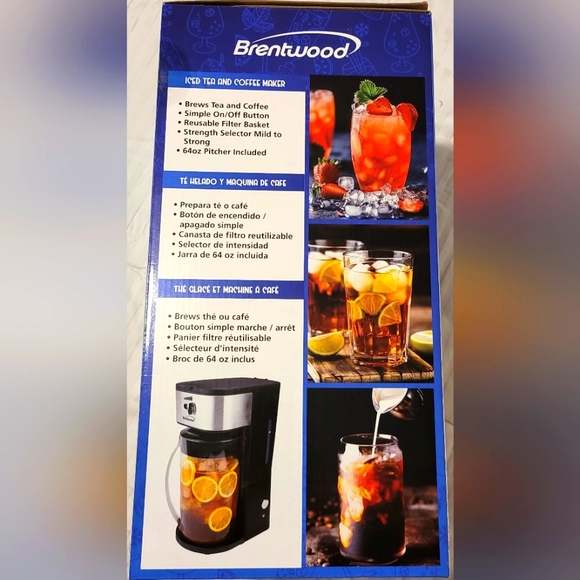 Brentwood Kitchen New Brentwood Ice Tea And Coffee Maker Poshmark